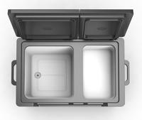 T.I.P. - Technische Industrie Produkte Icebox 50 DUAL Koelbox Energielabel: D (A - G) Compressor 12 V, 24 V, 230 V Grijs, Zwart 44.4 l -20 tot +20 °C - thumbnail