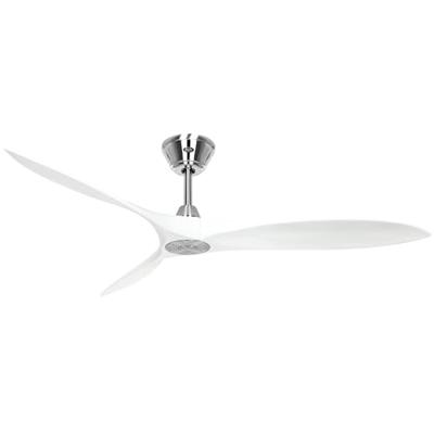 CasaFan ECO AIRSCREW 152 BN-MW Plafondventilator 28 W (Ø x h) 1520 mm x 275 mm Chroom Met afstandsbediening, Met wintermodus CasaFan ECO AIRSCREW 152 BN-MW Plafondventilator 28 W (Ø x h) 1520 mm x 275 mm Chroom Met afstandsbediening, Met wintermodus