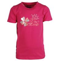 Harrys Horse Diva kinder tshirt fuchsia maat:128 - thumbnail