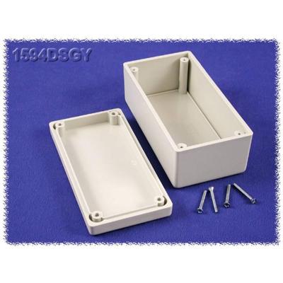 Hammond Electronics 1594DSGY Universele behuizing 131 x 66 x 55 ABS Grijs 1 stuk(s)