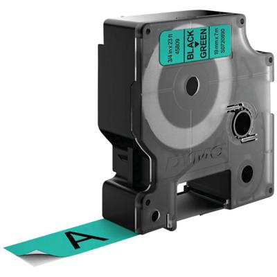 Labeltape dymo labelmanager d1 polyester 19mm grn | 5 stuks