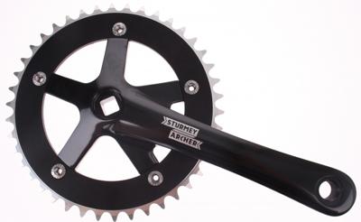Sturmey Archer crankstel zwart 1/8" 42T 170mm FCT22 (SA)
