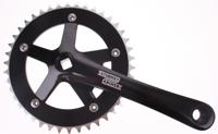 Sturmey Archer crankstel zwart 1/8" 42T 170mm FCT22 (SA) - thumbnail