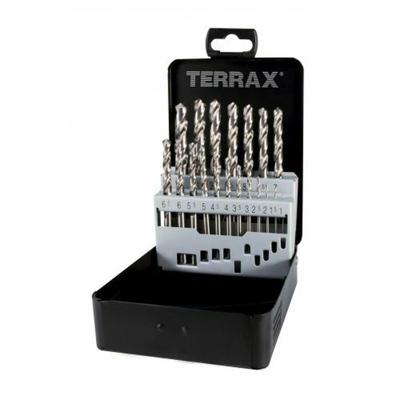 Borenset TERRAX Doosje DIN 338 25 Onderdelen (25 Stuks)