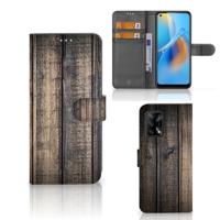 OPPO A74 4G | Book Style Case | Steigerhout - thumbnail