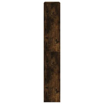 VidaXL Schoenenkast 60x21x125,5 cm bewerkt hout gerookt eikenkleurig