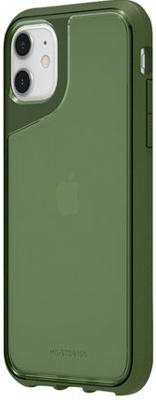 Griffin Survivor Strong - Achterzijde behuizing voor mobiele telefoon - FortiCore - bronsgroen - voor Apple iPhone 11
