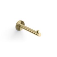 Kaldur toiletrolhouder, recht, goud geb. PVD - thumbnail