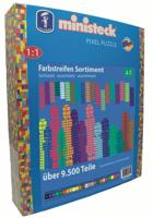 Ministeck - Kleurstrips Assortiment (9500 Stukjes) - Speelgoed (4250250316611) - thumbnail