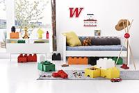 Room Copenhagen LEGO Brick Drawer 4 Groen opbergdoos - thumbnail