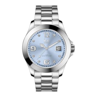 Ice-Watch Ice Steel Medium Classic Light Blue Stones
