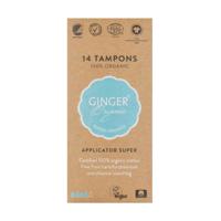 Ginger Organic Tampons Super Met Applicator - thumbnail