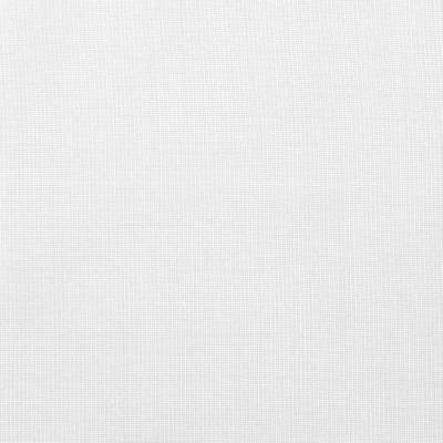 Gordijnen voile met doorvoertules 2 st wit