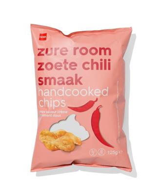 HEMA Chips zoete chili en zure room 125gram
