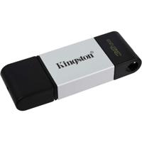 Kingston Technology DataTraveler 80 USB flash drive 32 GB USB Type-C 3.2 Gen 1 (3.1 Gen 1) Zwart, Zilver - thumbnail