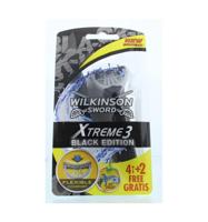 Wilkinson Xtreme III black edition 4 + 2 st (6 st) - thumbnail