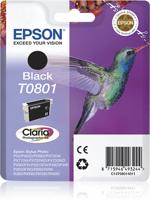 Epson Singlepack Black T0801 Claria Photographic Ink - thumbnail