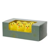 Decoris Decoratie Mini Kuikentjes 5 cm 10 Stuks Geel - thumbnail