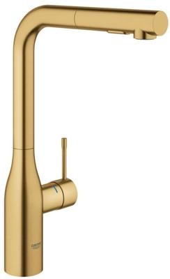 GROHE essence new Keukenkraan - hoog - draaibare/uittrekbare uitloop - cool sunrise geborsteld 30270gn0