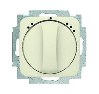 Busch-Jaeger ventilatorschakelaar met draaiknop creme - thumbnail