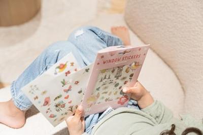 Little Dutch raamstickers rosa & friends