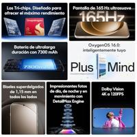 Smartphone OnePlus 15 5G 6,78" Octa Core 16 GB RAM 512 GB Zwart - thumbnail