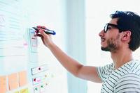 Whiteboardmarker edding 12 drukknop rond 1.5-3mm zwart | 10 stuks - thumbnail