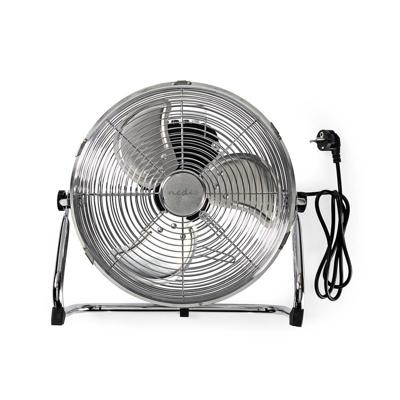 Nedis fnfl10ccr30 vloerventilator diameter 30 cm 3 snelheden chroom
