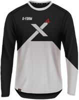 G-FORM longshirt "pro-x4" longarm shirt pro x-4 size m bl/white - thumbnail