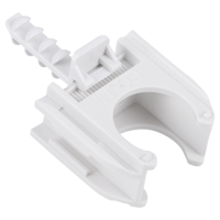 Buisclip | Euro | 19 mm | Wit - 00.529.84 - thumbnail