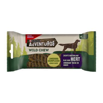 Purina Adventuros Wild Chew S hondensnack Per 2
