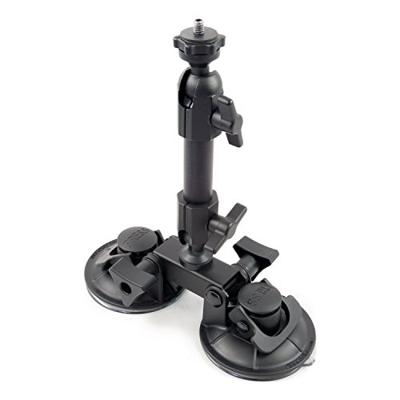 Delkin Apparaten Fat Gecko Dual Suction Camera Mount (DDMOUNT-SUCTION), zwart 3,5 x 9,5 x 11,3 inch