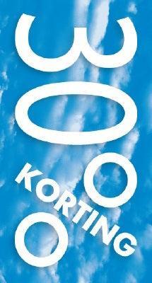 Raambiljet thema 30% KORTING afm 50x94cm