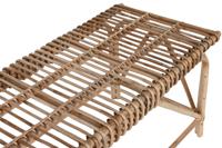 Kruk Home ESPRIT Natuurlijk vlechtwerk 130 X 46 X 47 cm - thumbnail