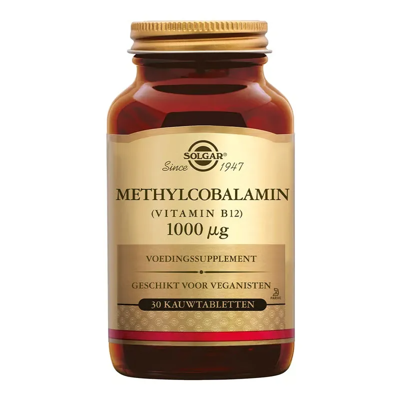 Solgar Methylcobalamin 1000 µg Kauwtabletten Solgar Methylcobalamin 1000 µg Kauwtabletten