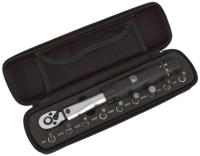 Radon torque wrench 1/4" 2-24 nm + 9-piece bit-selection - thumbnail
