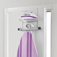 Metaltex Over The Door Space Saver Strijksethouder 28x12x28 cm Zilver - thumbnail