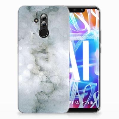Smartphone hoesje Huawei Mate 20 Lite Painting Grey Smartphone hoesje Huawei Mate 20 Lite Painting Grey