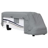 VidaXL Camperhoezen 970x235x275 cm vliesvlies grijs - thumbnail