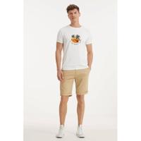 A fish named Fred T-shirt met biologisch katoen wit - thumbnail