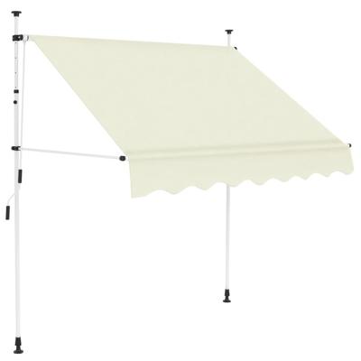Luifel handmatig uittrekbaar 200 cm crme