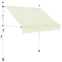 Luifel handmatig uittrekbaar 200 cm crme - thumbnail
