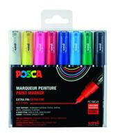 Paintmarker uni posca pc1mc ef 8st assorti - thumbnail