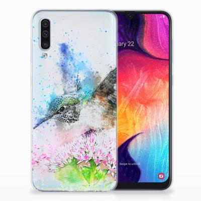 Hoesje maken Samsung Galaxy A50 Vogel Hoesje maken Samsung Galaxy A50 Vogel