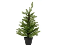 Allison mini boom d30h45 cm groen kerst Everlands - Everlands - thumbnail