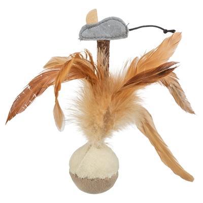 TRIXIE TUIMEL-VERENBAL MET MUIS EN MICROCHIP PLUCHE 15 CM 4 ST