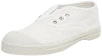 Katoenen tennisschoenen voor kinderen met vetersluiting Elly BENSIMON¨ ecru - thumbnail