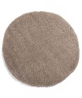 Tapeso Rond hoogpolig vloerkleed - Cozy Shaggy - beige - 120 cm rond - thumbnail