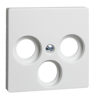 ELSO centrale plaat 266034 antennemast. 3-GATS JOY zuiver wit Meerdere kleuren 1 stuk(s)