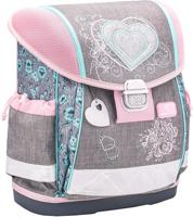 Belmil rugzak hartjes 19 liter polyester blauw/roze - thumbnail